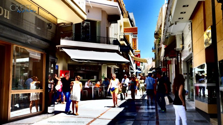 Dedalou Strasse in Heraklion